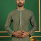 Men's Geometric Printed Kurta with Pyjama