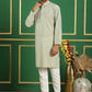 Men's Geometric Printed Kurta with Pyjama