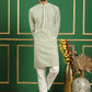 Men's Geometric Printed Kurta with Pyjama