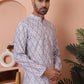 Men's Printed and Embroidered Kurta Pyjama Set