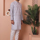 Men's Printed and Embroidered Kurta Pyjama Set