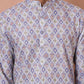 Men's Printed and Embroidered Kurta Pyjama Set