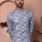 Men's Printed and Embroidered Kurta Pyjama Set