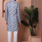 Men's Printed and Embroidered Kurta Pyjama Set