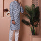 Men's Printed and Embroidered Kurta Pyjama Set