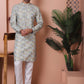 Men's Printed and Embroidered Kurta Pyjama Set