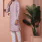 Men's Printed and Embroidered Kurta Pyjama Set