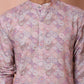Men's Printed and Embroidered Kurta Pyjama Set