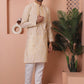 Men's Foil Printed Kurta with Pyjama