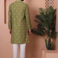 Men's Foil Printed Kurta with Pyjama
