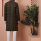 Men Printed Cotton Kurta Pyjama Set