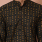 Men Printed Cotton Kurta Pyjama Set
