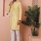 Men's Foil Printed Kurta with Pyjama