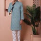 Men's Sequins and Embroidered Kurta with Pyjama