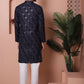 Men's Sequins and Embroidered Kurta with Pyjama