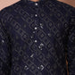 Men's Sequins and Embroidered Kurta with Pyjama