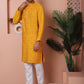 Men's Embroidered and Sequins Kurta with Pyjama