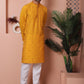 Men's Embroidered and Sequins Kurta with Pyjama