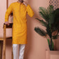 Men's Embroidered and Sequins Kurta with Pyjama