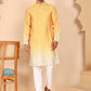 Ombre Printed Kurta Pyjama Set For Men ( JOKP P 5074 P 5074 Mustard ) [FF] [K-7-12]