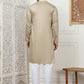 Collar Embroidered & Sequin Kurta With Pyjama