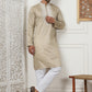 Collar Embroidered & Sequin Kurta With Pyjama