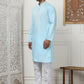 Collar Embroidered & Sequin Kurta With Pyjama [FF] [A-16-18]