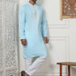 Collar Embroidered & Sequin Kurta With Pyjama [FF] [A-16-18]