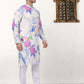 Men's Animal Printed Pure Cotton Straight Kurta Pyjama Set