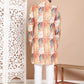 Men's Printed Pure Cotton Kurta Pyjama Set ( JOKP P 5079Orange )
