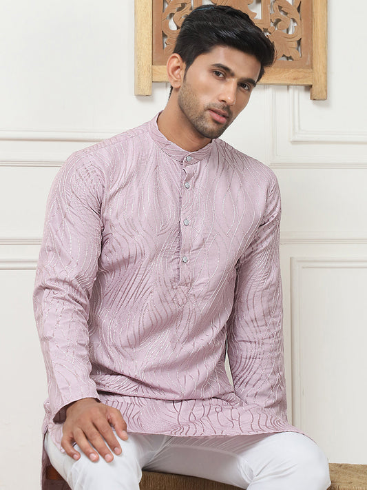 Embroidered Kurta Pyjama for Men [FF] [I-1-4]