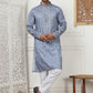 Men's Embroidered & Sequin Kurta Pyjama Sets