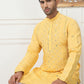 Embroidered & Sequin Cotton Blend Kurta Pyjama Sets