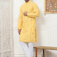 Embroidered & Sequin Cotton Blend Kurta Pyjama Sets