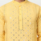 Embroidered & Sequin Cotton Blend Kurta Pyjama Sets