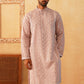 Embroidered & Sequin Cotton Blend Kurta Pyjama Sets
