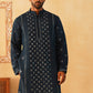 Embroidered & Sequin Cotton Blend Kurtas