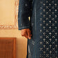Embroidered & Sequin Cotton Blend Kurtas