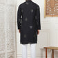 Embroidered Viscose Rayon Straight Kurta Pyjama Set