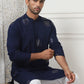 Embroidered Viscose Rayon Straight Kurta Pyjama Set