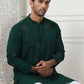 Embroidered Viscose Rayon Straight Kurta Pyjama Set