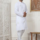 Embroidered Viscose Rayon Straight Kurta Pyjama Set