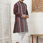 Embroidered & Sequin Cotton Blend Kurta Pyjama Sets