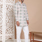 Printed Front Open Kurta With Trouser ( JOKP TP W 5090Olive )