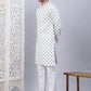 Embroidered Kurta Pyjama for Men