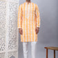 Tie-dye Embroidered & Sequin Kurta With Pyjama