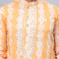 Tie-dye Embroidered & Sequin Kurta With Pyjama