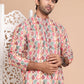 Printed and Emrbroidered Kurta Pyjama Set ( JOKP P 5097Multi )