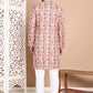 Printed and Emrbroidered Kurta Pyjama Set ( JOKP P 5097Multi )