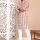Printed and Emrbroidered Kurta Pyjama Set ( JOKP P 5097Multi )